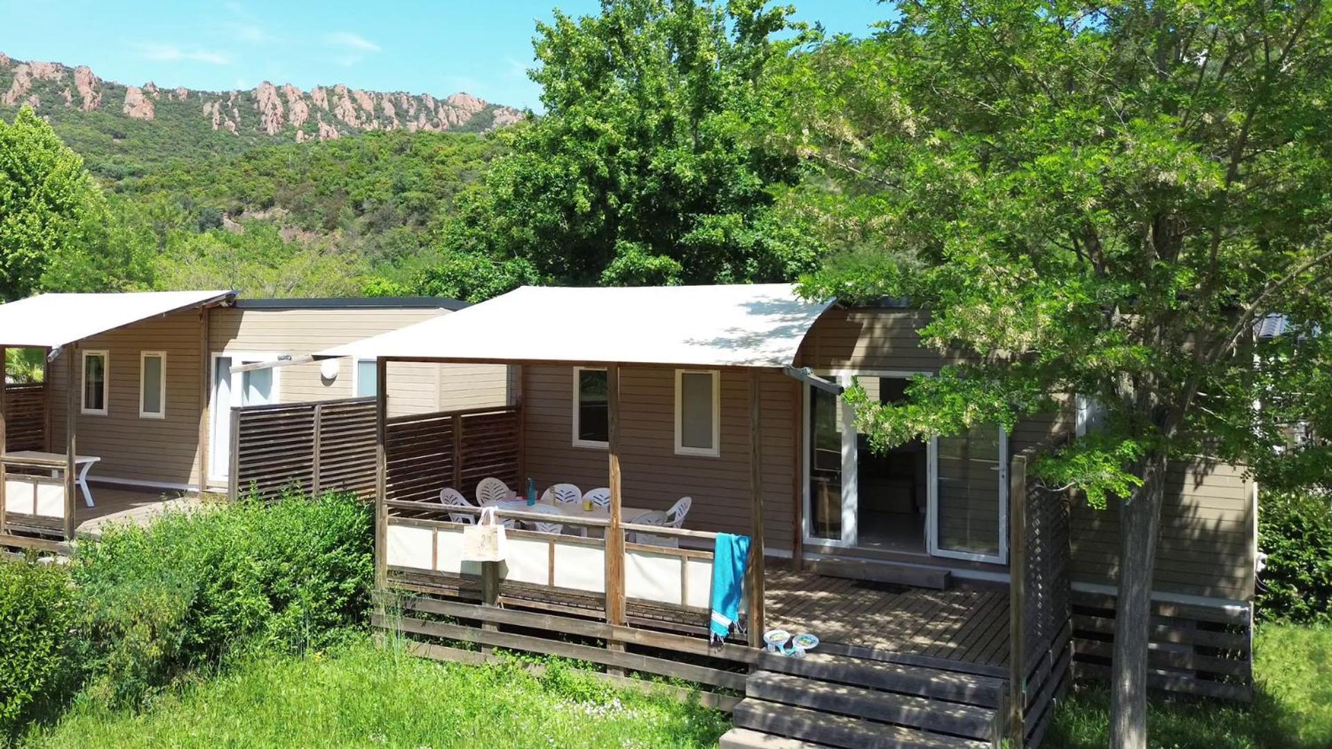 Camping Vallee Du Paradis Saint-Raphaël Exterior foto